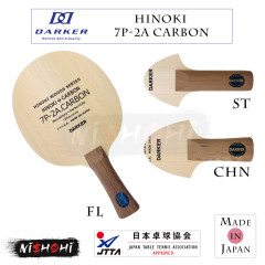 DARKER [HINOKI 7P-2A] Table Tennis Blade 7P-2A | Nishohi Japan